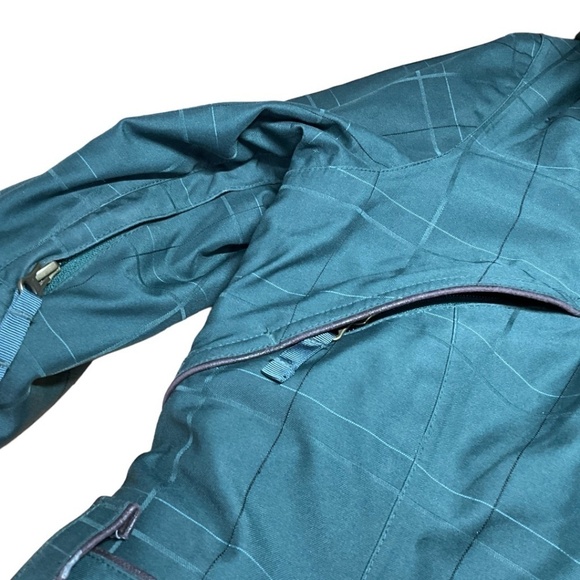 BURTON Dry Ride Faux Fur Lined Ski / Snow Coat Multi Zip Pockets Detachable Hood - Picture 15 of 16